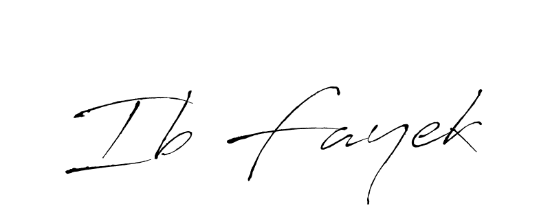 Also we have Ib Fayek name is the best signature style. Create professional handwritten signature collection using Antro_Vectra autograph style. Ib Fayek signature style 6 images and pictures png