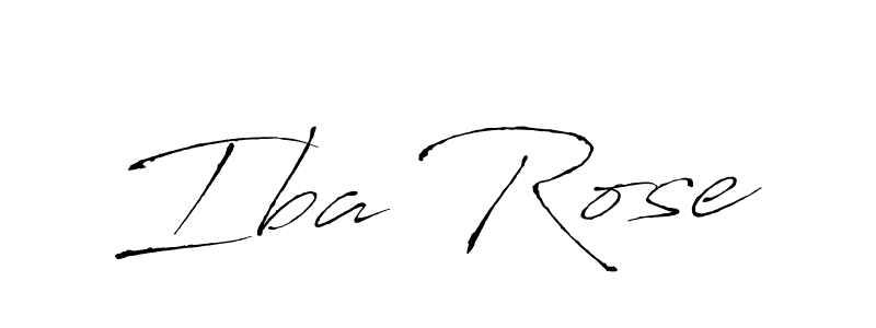 Once you've used our free online signature maker to create your best signature Antro_Vectra style, it's time to enjoy all of the benefits that Iba Rose name signing documents. Iba Rose signature style 6 images and pictures png