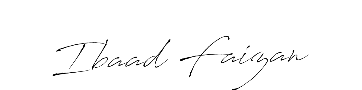 It looks lik you need a new signature style for name Ibaad Faizan. Design unique handwritten (Antro_Vectra) signature with our free signature maker in just a few clicks. Ibaad Faizan signature style 6 images and pictures png