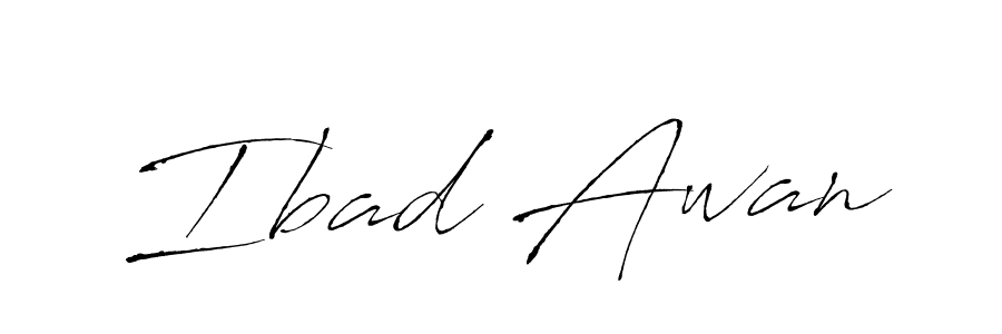 Here are the top 10 professional signature styles for the name Ibad Awan. These are the best autograph styles you can use for your name. Ibad Awan signature style 6 images and pictures png