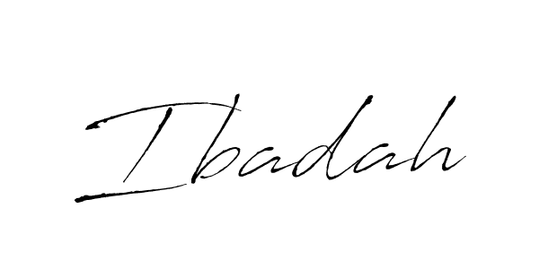 Make a beautiful signature design for name Ibadah. Use this online signature maker to create a handwritten signature for free. Ibadah signature style 6 images and pictures png