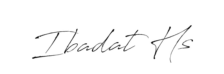 Antro_Vectra is a professional signature style that is perfect for those who want to add a touch of class to their signature. It is also a great choice for those who want to make their signature more unique. Get Ibadat Hs name to fancy signature for free. Ibadat Hs signature style 6 images and pictures png