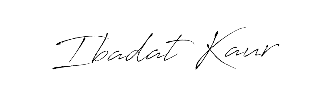 This is the best signature style for the Ibadat Kaur name. Also you like these signature font (Antro_Vectra). Mix name signature. Ibadat Kaur signature style 6 images and pictures png