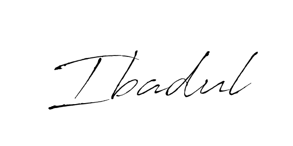 How to make Ibadul name signature. Use Antro_Vectra style for creating short signs online. This is the latest handwritten sign. Ibadul signature style 6 images and pictures png