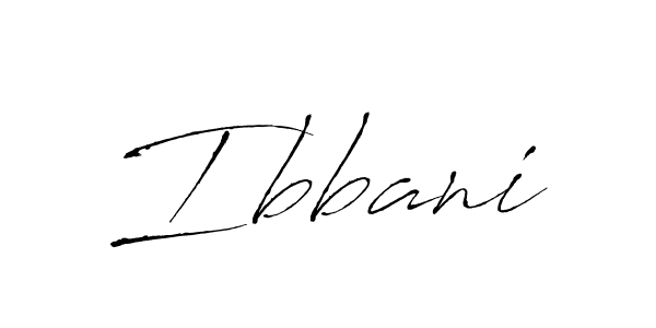 Make a beautiful signature design for name Ibbani. With this signature (Antro_Vectra) style, you can create a handwritten signature for free. Ibbani signature style 6 images and pictures png