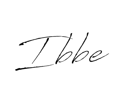 Use a signature maker to create a handwritten signature online. With this signature software, you can design (Antro_Vectra) your own signature for name Ibbe. Ibbe signature style 6 images and pictures png