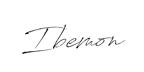Make a beautiful signature design for name Ibemon. With this signature (Antro_Vectra) style, you can create a handwritten signature for free. Ibemon signature style 6 images and pictures png