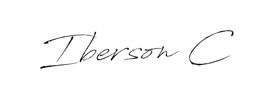 How to Draw Iberson C signature style? Antro_Vectra is a latest design signature styles for name Iberson C. Iberson C signature style 6 images and pictures png