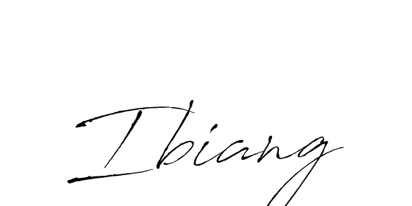 Design your own signature with our free online signature maker. With this signature software, you can create a handwritten (Antro_Vectra) signature for name Ibiang. Ibiang signature style 6 images and pictures png