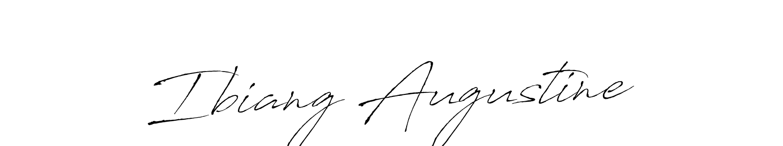 You should practise on your own different ways (Antro_Vectra) to write your name (Ibiang Augustine) in signature. don't let someone else do it for you. Ibiang Augustine signature style 6 images and pictures png