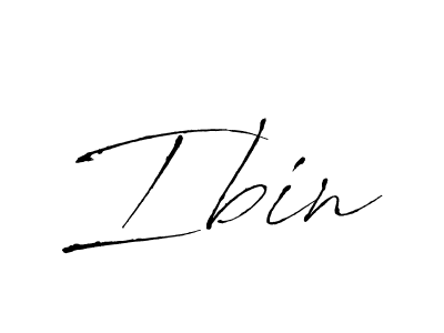 How to make Ibin signature? Antro_Vectra is a professional autograph style. Create handwritten signature for Ibin name. Ibin signature style 6 images and pictures png