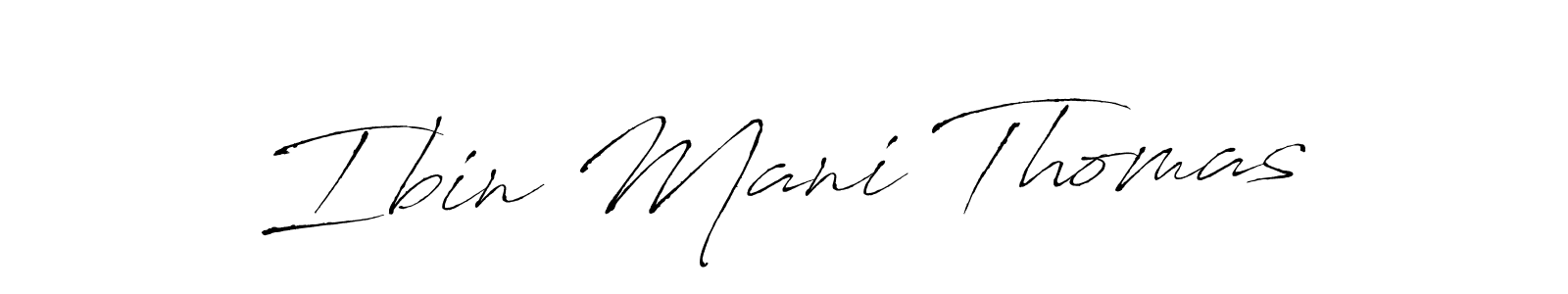 How to Draw Ibin Mani Thomas signature style? Antro_Vectra is a latest design signature styles for name Ibin Mani Thomas. Ibin Mani Thomas signature style 6 images and pictures png