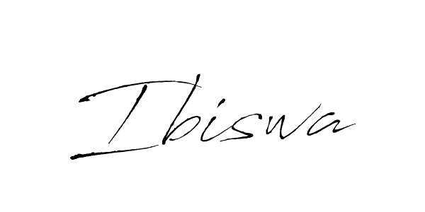 Use a signature maker to create a handwritten signature online. With this signature software, you can design (Antro_Vectra) your own signature for name Ibiswa. Ibiswa signature style 6 images and pictures png