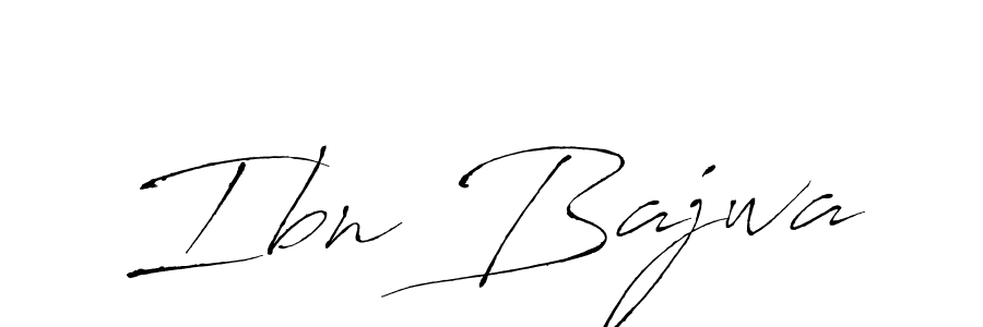 Make a beautiful signature design for name Ibn Bajwa. Use this online signature maker to create a handwritten signature for free. Ibn Bajwa signature style 6 images and pictures png