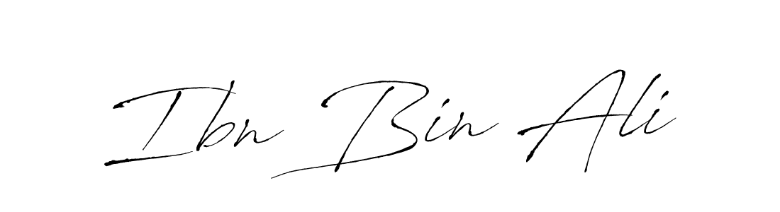How to make Ibn Bin Ali signature? Antro_Vectra is a professional autograph style. Create handwritten signature for Ibn Bin Ali name. Ibn Bin Ali signature style 6 images and pictures png