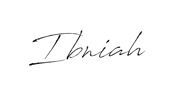 How to make Ibniah name signature. Use Antro_Vectra style for creating short signs online. This is the latest handwritten sign. Ibniah signature style 6 images and pictures png