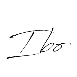 Create a beautiful signature design for name Ibo. With this signature (Antro_Vectra) fonts, you can make a handwritten signature for free. Ibo signature style 6 images and pictures png