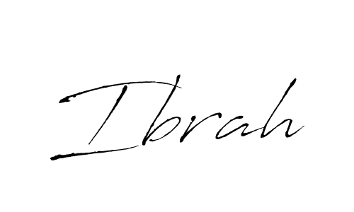 Also You can easily find your signature by using the search form. We will create Ibrah name handwritten signature images for you free of cost using Antro_Vectra sign style. Ibrah signature style 6 images and pictures png