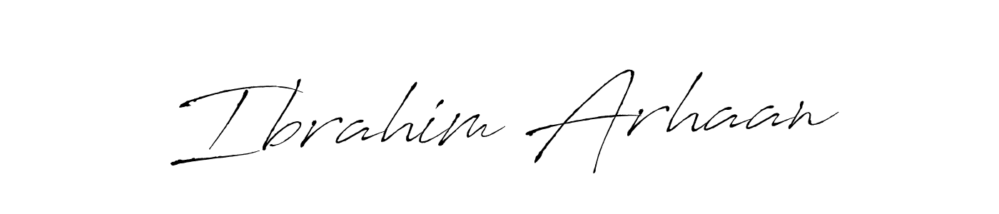 Make a beautiful signature design for name Ibrahim Arhaan. Use this online signature maker to create a handwritten signature for free. Ibrahim Arhaan signature style 6 images and pictures png