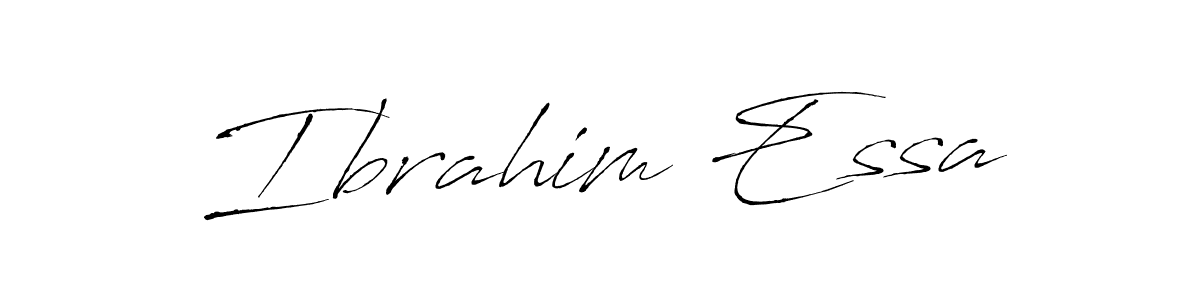 Also You can easily find your signature by using the search form. We will create Ibrahim Essa name handwritten signature images for you free of cost using Antro_Vectra sign style. Ibrahim Essa signature style 6 images and pictures png