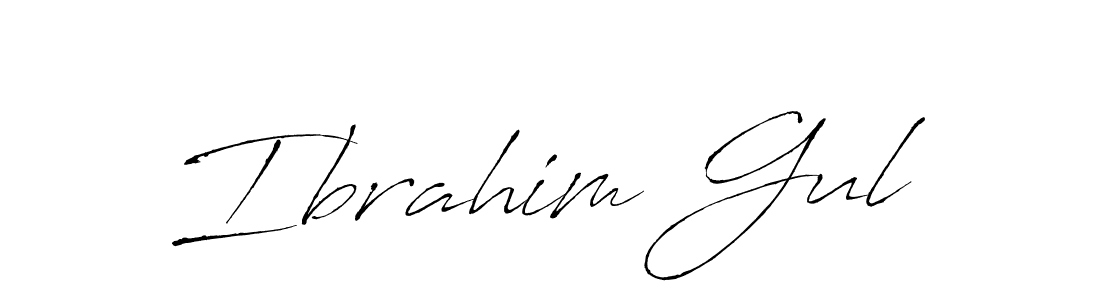 Design your own signature with our free online signature maker. With this signature software, you can create a handwritten (Antro_Vectra) signature for name Ibrahim Gul. Ibrahim Gul signature style 6 images and pictures png