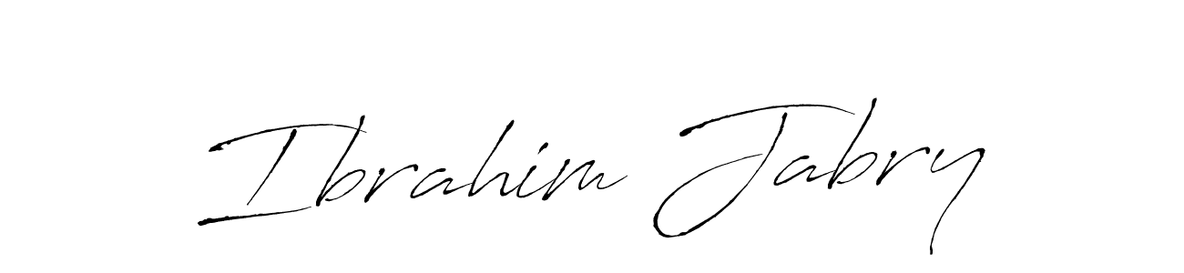 Use a signature maker to create a handwritten signature online. With this signature software, you can design (Antro_Vectra) your own signature for name Ibrahim Jabry. Ibrahim Jabry signature style 6 images and pictures png