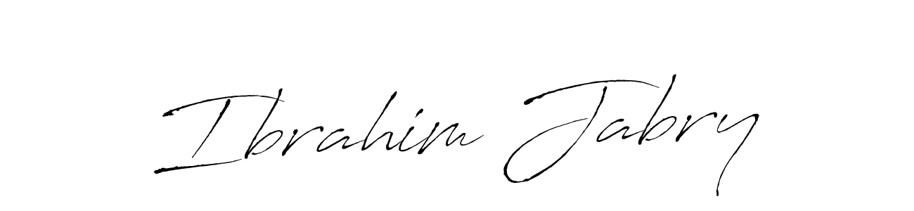 Also we have Ibrahim Jabry name is the best signature style. Create professional handwritten signature collection using Antro_Vectra autograph style. Ibrahim Jabry signature style 6 images and pictures png