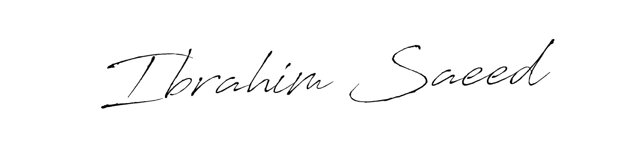 Make a beautiful signature design for name Ibrahim Saeed. Use this online signature maker to create a handwritten signature for free. Ibrahim Saeed signature style 6 images and pictures png
