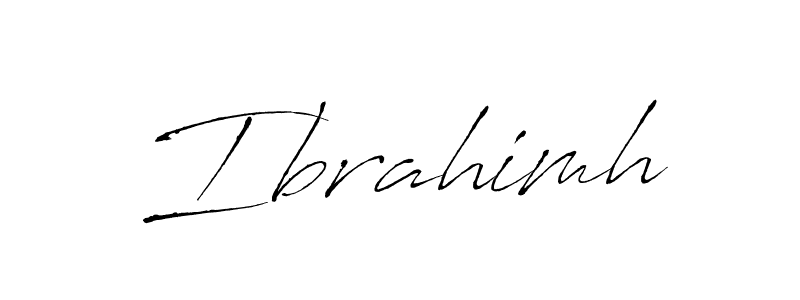 Also You can easily find your signature by using the search form. We will create Ibrahimh name handwritten signature images for you free of cost using Antro_Vectra sign style. Ibrahimh signature style 6 images and pictures png