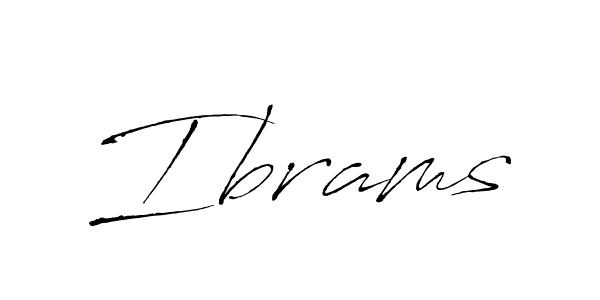 The best way (Antro_Vectra) to make a short signature is to pick only two or three words in your name. The name Ibrams include a total of six letters. For converting this name. Ibrams signature style 6 images and pictures png