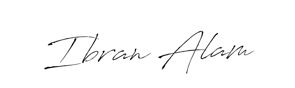 The best way (Antro_Vectra) to make a short signature is to pick only two or three words in your name. The name Ibran Alam include a total of six letters. For converting this name. Ibran Alam signature style 6 images and pictures png