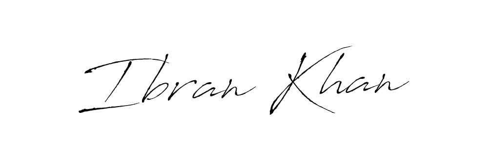 Also we have Ibran Khan name is the best signature style. Create professional handwritten signature collection using Antro_Vectra autograph style. Ibran Khan signature style 6 images and pictures png