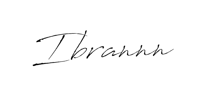 How to make Ibrannn name signature. Use Antro_Vectra style for creating short signs online. This is the latest handwritten sign. Ibrannn signature style 6 images and pictures png