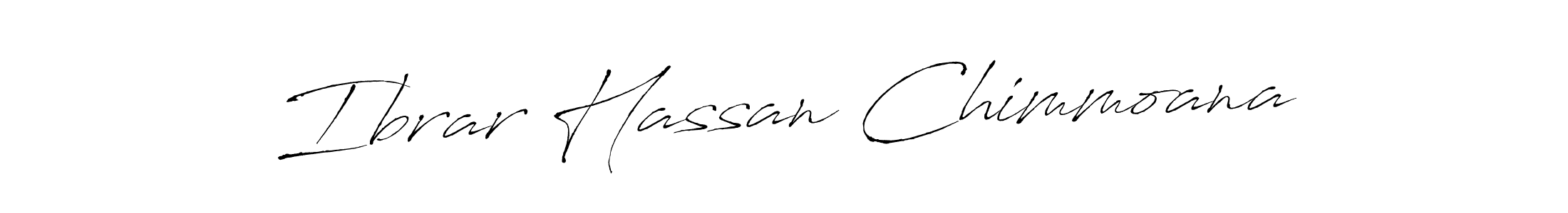 The best way (Antro_Vectra) to make a short signature is to pick only two or three words in your name. The name Ibrar Hassan Chimmoana include a total of six letters. For converting this name. Ibrar Hassan Chimmoana signature style 6 images and pictures png