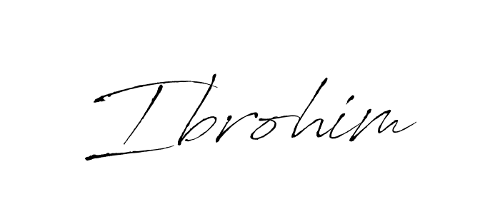 Make a beautiful signature design for name Ibrohim. With this signature (Antro_Vectra) style, you can create a handwritten signature for free. Ibrohim signature style 6 images and pictures png