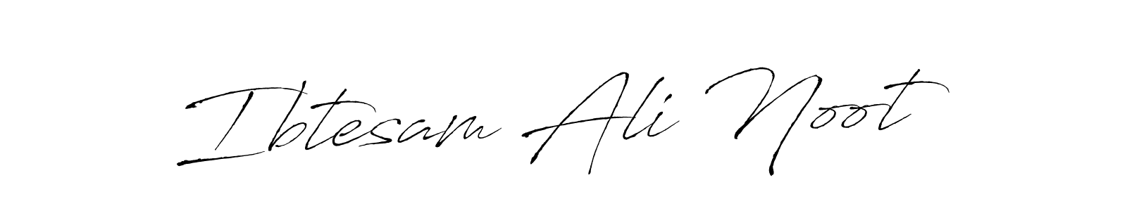 You should practise on your own different ways (Antro_Vectra) to write your name (Ibtesam Ali Noot) in signature. don't let someone else do it for you. Ibtesam Ali Noot signature style 6 images and pictures png