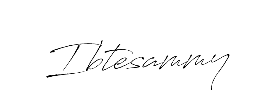 Make a beautiful signature design for name Ibtesammy. With this signature (Antro_Vectra) style, you can create a handwritten signature for free. Ibtesammy signature style 6 images and pictures png