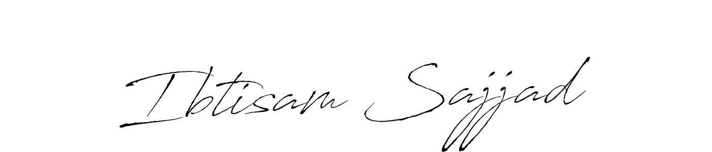 How to make Ibtisam Sajjad signature? Antro_Vectra is a professional autograph style. Create handwritten signature for Ibtisam Sajjad name. Ibtisam Sajjad signature style 6 images and pictures png