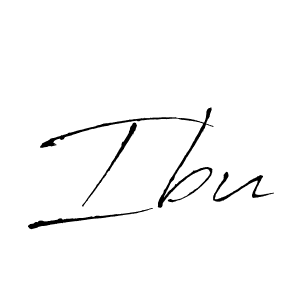 Use a signature maker to create a handwritten signature online. With this signature software, you can design (Antro_Vectra) your own signature for name Ibu. Ibu signature style 6 images and pictures png