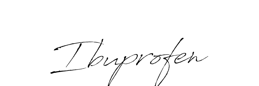 Make a beautiful signature design for name Ibuprofen. With this signature (Antro_Vectra) style, you can create a handwritten signature for free. Ibuprofen signature style 6 images and pictures png