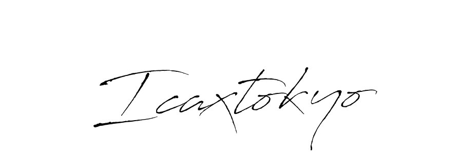 How to Draw Icaxtokyo signature style? Antro_Vectra is a latest design signature styles for name Icaxtokyo. Icaxtokyo signature style 6 images and pictures png