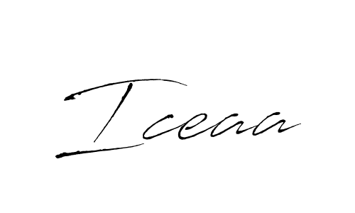 Similarly Antro_Vectra is the best handwritten signature design. Signature creator online .You can use it as an online autograph creator for name Iceaa. Iceaa signature style 6 images and pictures png