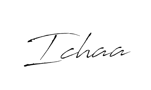 How to Draw Ichaa signature style? Antro_Vectra is a latest design signature styles for name Ichaa. Ichaa signature style 6 images and pictures png