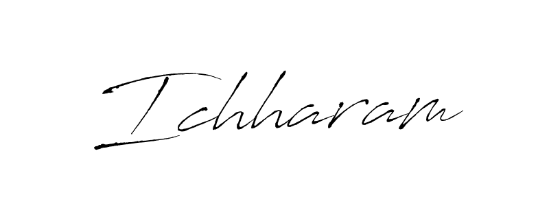 Once you've used our free online signature maker to create your best signature Antro_Vectra style, it's time to enjoy all of the benefits that Ichharam name signing documents. Ichharam signature style 6 images and pictures png