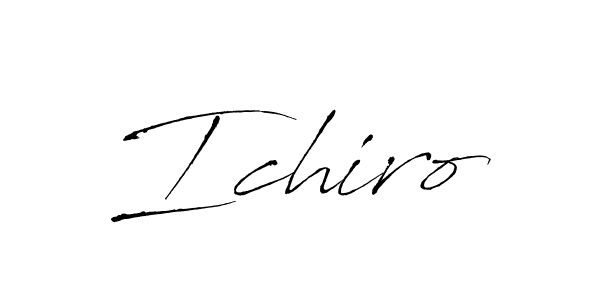 Create a beautiful signature design for name Ichiro. With this signature (Antro_Vectra) fonts, you can make a handwritten signature for free. Ichiro signature style 6 images and pictures png