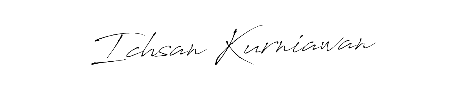 Use a signature maker to create a handwritten signature online. With this signature software, you can design (Antro_Vectra) your own signature for name Ichsan Kurniawan. Ichsan Kurniawan signature style 6 images and pictures png