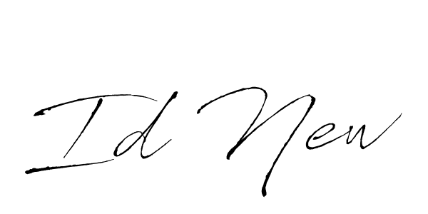 Similarly Antro_Vectra is the best handwritten signature design. Signature creator online .You can use it as an online autograph creator for name Id New. Id New signature style 6 images and pictures png