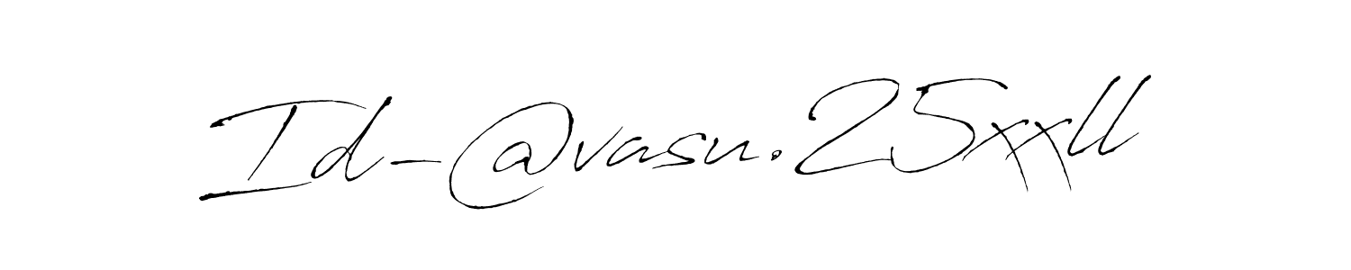 Make a beautiful signature design for name Id-@vasu.25xxll. Use this online signature maker to create a handwritten signature for free. Id-@vasu.25xxll signature style 6 images and pictures png