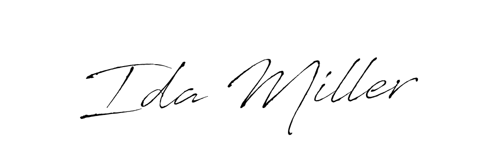 if you are searching for the best signature style for your name Ida Miller. so please give up your signature search. here we have designed multiple signature styles  using Antro_Vectra. Ida Miller signature style 6 images and pictures png