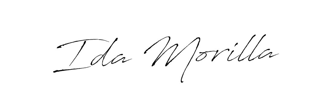You can use this online signature creator to create a handwritten signature for the name Ida Morilla. This is the best online autograph maker. Ida Morilla signature style 6 images and pictures png